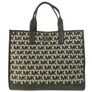 Michael Kors Pre-owned Pre-owned Tyg totevskor Black, Dam