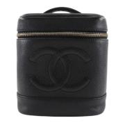 Chanel Vintage Pre-owned Laeder handvskor Black, Dam