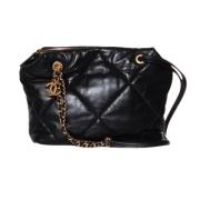 Chanel Vintage Pre-owned Laeder chanel-vskor Black, Dam