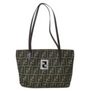 Fendi Vintage Pre-owned Tyg fendi-vskor Black, Dam