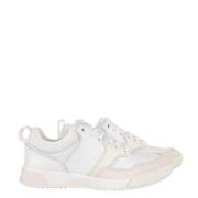 Calvin Klein Höj din sneaker-spel med Low Top Lace Up Mix Triple White...