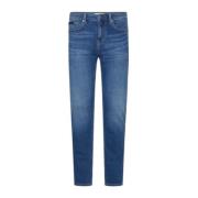 Calvin Klein Klassiska Straight Fit Denim Jeans Blue, Herr