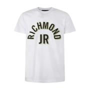John Richmond Vit T-Shirt Richmond Rmp22036Ts White, Herr