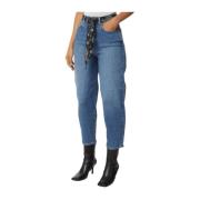 Tommy Hilfiger Beskuren jeans Blue, Dam