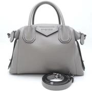 Givenchy Pre-owned Pre-owned Tyg handvskor Gray, Dam