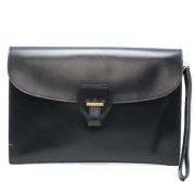 Hermès Vintage Pre-owned Tyg kuvertvskor Black, Dam