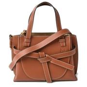 Loewe Pre-owned Pre-owned Tyg handvskor Brown, Dam