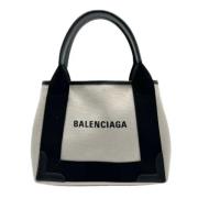 Balenciaga Vintage Pre-owned Tyg balenciaga-vskor White, Dam