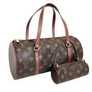 Louis Vuitton Vintage Pre-owned Tyg louis-vuitton-vskor Brown, Dam