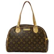 Louis Vuitton Vintage Pre-owned Tyg louis-vuitton-vskor Brown, Dam