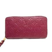 Louis Vuitton Vintage Pre-owned Laeder plnbcker Red, Dam