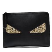 Fendi Vintage Pre-owned Tyg fendi-vskor Black, Dam