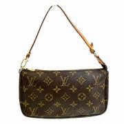 Louis Vuitton Vintage Pre-owned Tyg louis-vuitton-vskor Brown, Dam