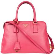 Prada Vintage Pre-owned Laeder handvskor Pink, Dam