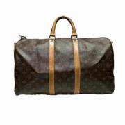 Louis Vuitton Vintage Pre-owned Canvas handvskor Brown, Dam