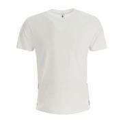 Moschino Herr Sidestripad T-shirt White, Herr