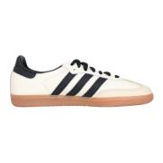 Adidas Originals Ikoniska Samba OG Sneakers Beige/Svart White, Herr