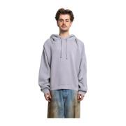 Acne Studios Lila Logo Patch Hoodie Purple, Herr