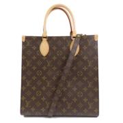 Louis Vuitton Vintage Pre-owned Tyg louis-vuitton-vskor Brown, Dam