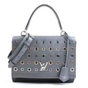 Louis Vuitton Vintage Pre-owned Tyg louis-vuitton-vskor Gray, Dam