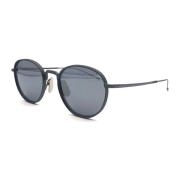 Thom Browne Svarta solglasögon Ss24 International Fit Black, Herr