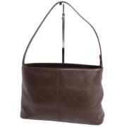 Burberry Vintage Pre-owned Tyg handvskor Brown, Dam