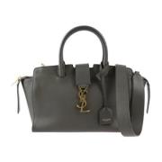 Yves Saint Laurent Vintage Pre-owned Laeder handvskor Gray, Dam