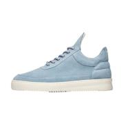 Filling Pieces Låg Top Mocka Himmel Blue, Herr