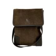 Loewe Pre-owned Pre-owned Tyg axelremsvskor Brown, Dam