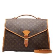 Louis Vuitton Vintage Pre-owned Tyg louis-vuitton-vskor Brown, Dam