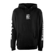 Pleasures Hoodies Black, Herr