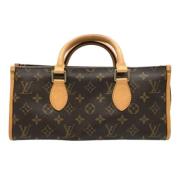 Louis Vuitton Vintage Pre-owned Tyg louis-vuitton-vskor Brown, Dam