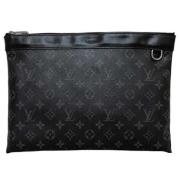 Louis Vuitton Vintage Pre-owned Tyg louis-vuitton-vskor Black, Dam