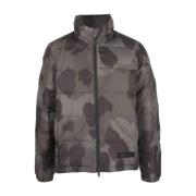 Aspesi Camouflage Fjäder Dunjacka Gray, Herr