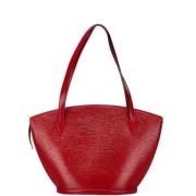 Louis Vuitton Vintage Pre-owned Laeder louis-vuitton-vskor Red, Dam