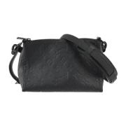 Louis Vuitton Vintage Pre-owned Canvas axelremsvskor Black, Dam