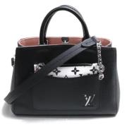 Louis Vuitton Vintage Pre-owned Laeder totevskor Black, Dam