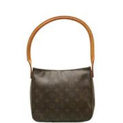 Louis Vuitton Vintage Pre-owned Tyg louis-vuitton-vskor Brown, Dam