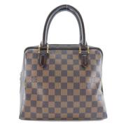 Louis Vuitton Vintage Pre-owned Tyg louis-vuitton-vskor Brown, Dam