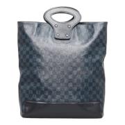 Louis Vuitton Vintage Pre-owned Tyg louis-vuitton-vskor Blue, Dam