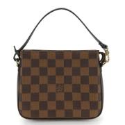 Louis Vuitton Vintage Pre-owned Tyg louis-vuitton-vskor Brown, Dam