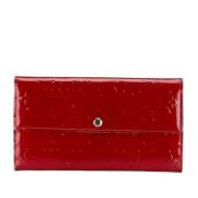 Louis Vuitton Vintage Pre-owned Laeder plnbcker Red, Dam