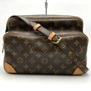 Louis Vuitton Vintage Pre-owned Canvas axelremsvskor Brown, Dam