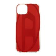 Diesel Fodral för iPhone 15 Red, Unisex