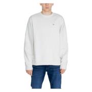 Tommy Hilfiger Flag Crew Sweatshirt White, Herr