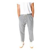 Drykorn Straight Trousers Gray, Herr