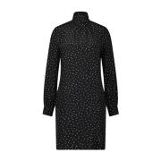 Max Mara Prickig Blusklänning Black, Dam