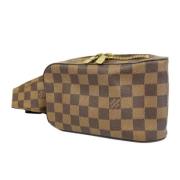 Louis Vuitton Vintage Pre-owned Tyg louis-vuitton-vskor Brown, Dam