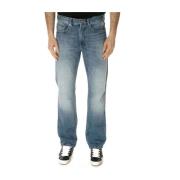 Roy Roger's Denim Jeans för Män Blue, Herr