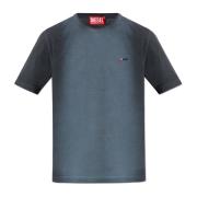 Diesel T-shirt `T-Adjust-Q2` Gray, Herr